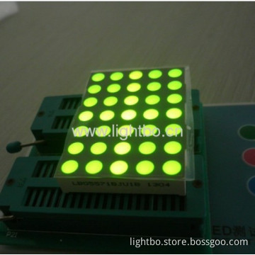Super Bright Green 5mm 5 X 7 Dot Matrix Led Display For Moving Signs, Traffic Message Boards,38.1 X 53.34 X 8.4 Mm 